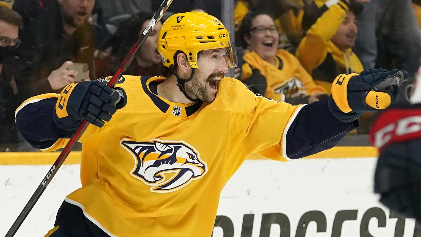 Nashville predators forsberg jersey outlet